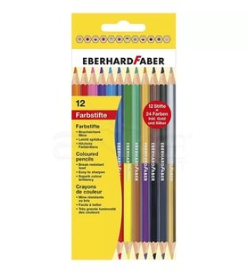Eberhard Faber Çift Taraflı Kuru Boya Kalemi 3mm 12li 514811