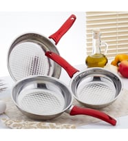 Gülsan Çelik Jasmin Tava Set 3 lü 16/18/20cm