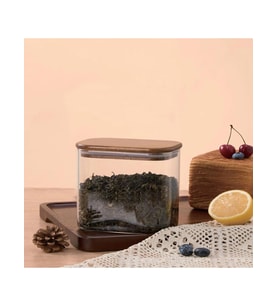 Mien Akasya Kapaklı Cam Kavanoz 650 ml