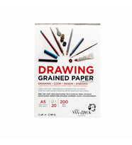 VAN DYCK A5 200gr 20YP DRAWING ÇİZİM BLOK DEFTERİ İNCE DOKULU VD20015