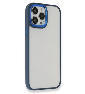 Durukar® iPhone 14 Pro Kılıf Dora Kapak - Mavi