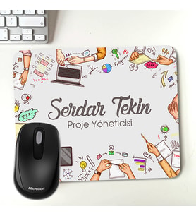 Kişiye Özel Proje Yöneticilerine Özel Mousepad