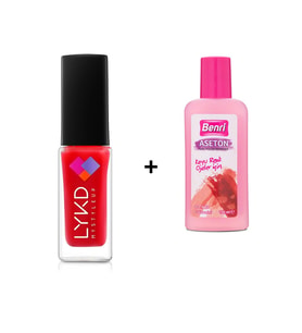 LYKD Oje 311 Flaming  Aseton Koyu Renk Ojeler İçin 130 ml