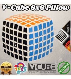 Orijinal V-Cube 6x6 Pillow Küp - V-Cube Küp - Zeka Küpü - 6x6 Pillow Küp - Akıl Küpü - Akıllı Küp -V (Çok Renkli)