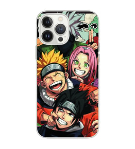 Iphone 12 PRO Uyumlu Naruto Tasarımlı Şeffaf Telefon Kılıfı