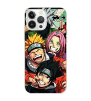 Iphone 12 PRO Uyumlu Naruto Tasarımlı Şeffaf Telefon Kılıfı