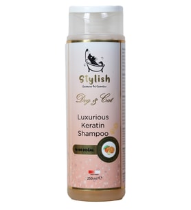 Stylish Pet Cosmetics Köpek Ve Kediler Için Tüy Dökülme Engelleyici Keratin Şampuan 250 ml