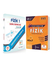 Farklı Sistem TYT Fizik Soru Bankası ve Bilinçsel Deneme Seti 2 Kitap