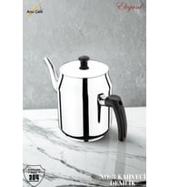 BIORHCA NO3 Kahveci Demliği Bakalit Kulp - Siyah