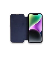 iPhone 14 Pro Kılıf Dolpin Kapaklı - Lacivert