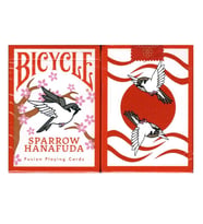 Bicycle Sparrow Hanafuda Premium Oyun Kağıdı Koleksiyonluk iskambil Kartları (Karışık)