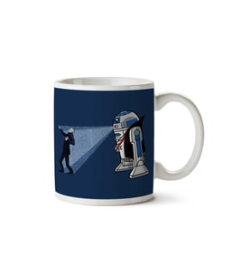 Nos4 R2 D2 Count Orlok Droid Vampyre Star Wars İki Tarafı Baskılı Kupa Bardak