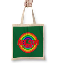 Nelson Mandela Quotes Art Gift - Vintage Retro Style Bez Çanta Uzun Saplı