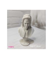 YY0971 Kaideli Mozart Büst Biblo Silikon Kalıp