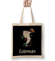 Funny Cutenado Cute Tornado Lovers Bez Çanta Uzun Saplı