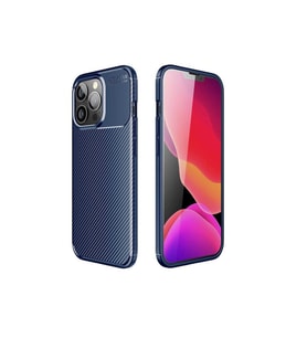 iPhone 13 Pro Kılıf Elde Kaymayan Kamera Korumalı Silikon (Lacivert)