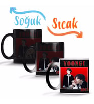 Suga Yoongi Bts Sihirli Kupa Bardak Porselen