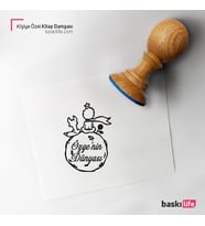 Küçük Prens Kişiye Özel Kitap Damgası Kitap Mührü Kaşe Kitap Mühür Özel Damga 381