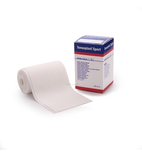 Tensoplast Sport 10cm x 2,5m Bsn Elastik Yapışkan Bandaj (Beyaz)