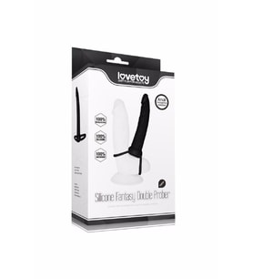 Lovetoy Silicone Fantasy Double Prober Testis Bağlamalı  Penis Lv2614