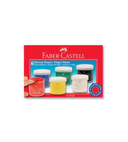 Parmak Boyası 6 Renk 25 ml 1 Paket 6 Lı Parmak Boya Anasınıfı Okul Öncesi Kreş Etkinlik