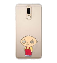 Huawei Mate 10 Lite Uyumlu Baskılı Yumuşak Silikon Şeffaf Telefon Kılıfı