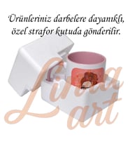 YILBAŞI HEDİYE  KUPA 62, tasarım kupa, baskılı seramik kupa, temalı kupa, özel tasarım bardak, kahve kupası, hediyelik kupa (Çok Renkli)