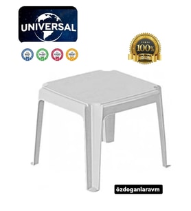 Üniversal Bahçe Deniz Havuz Şezlong Sehpa 4 Adet