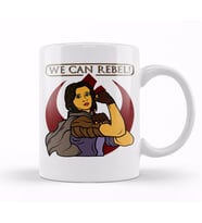 Jyn Erso We Can Rebel  Rogue One Kupa Bardak Porselen