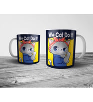 Pixxa We Cat Do It Feminist Kedi Kupa Bardak Model 1