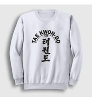 Presmono Unisex Beyaz Itf Taekwondo Ufc Mma Tekvando Sweatshirt 497713tt (Beyaz)