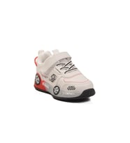 Cool Racing P Kırmızı Cırtlı Erkek Çocuk Spor Ayakkabı (Beyaz)