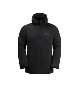 Jack Wolfskin Taubenberg 3in1 Jkt M Erkek Outdoor Montu 1115311-6001 Siyah