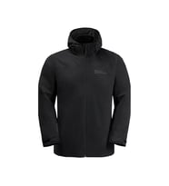 Jack Wolfskin Taubenberg 3in1 Jkt M Erkek Outdoor Montu 1115311-6001 Siyah
