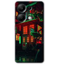 Redmi Note 13 Pro 4G Kılıf HD Desen Baskılı Kılıf - China Street