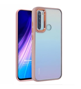 Microsonic Xiaomi Redmi Note 8 Kılıf Bright Planet Rose Gold