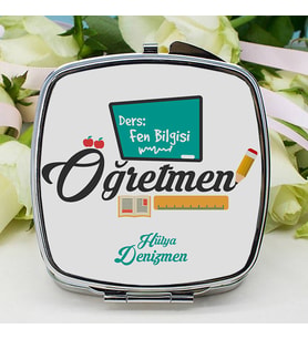 Kişiye Özel Öğretmenlere Özel Makyaj Aynası