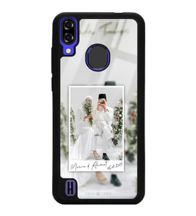 Reeder P13 Blue Uyumlu İsimli Polaroid Çerçeve Tasarımlı Glossy Telefon Kılıfı