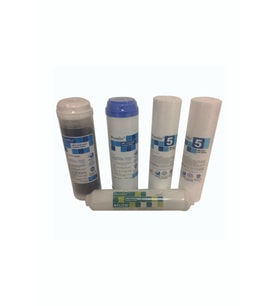 Nsf Onaylı Purefer Açık Kasa Su Arıtma Cihazlarına Uygun 5 Li Filtre Set (mebransız) %100 Coconut