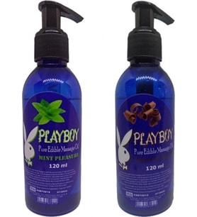 Playboy Nane ve Çikolata Aromalı Masaj Yağı