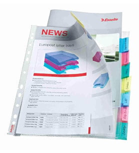 Esselte 414150 Ayraçlı Poşet Dosya (8 Sayfa)