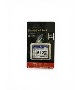 Mettzchrom 512MB COMPACT FLASH HAFIZA KARTI CF KART 512 MB CF Hafıza kartı