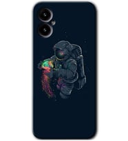 Omix X5 Kılıf HD Desen Baskılı Arka Kapak - Astronot Kıyafeti