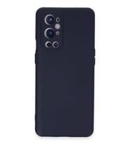 Mey İthalat® One Plus 9 Pro Kılıf Nano içi Kadife Silikon - Lacivert