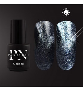 Işığı yansıtan Kalıcı oje Polar Night Flash Soğuk gümüş 3,5 ml