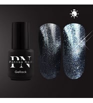Işığı yansıtan Kalıcı oje Polar Night Flash Soğuk gümüş 3,5 ml