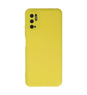 Xiaomi Redmi Note 10 5G Kılıf Nano içi Kadife Silikon - Sarı