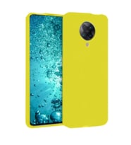 Xiaomi Redmi K30 Pro Kılıf Nano İçi Kadife Silikon - Sarı