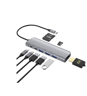 Dönüştürücü 8in1 Hub 115 (Gri)