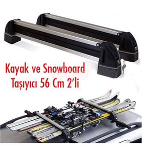 Carub Oto Kayak Ve Snowbord Taşıyıcı 56 Cm 2'li